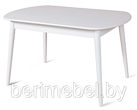 Стол обеденный "Эней" раздвижной Мебель-Класс Белый