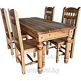 Стол обеденный Викинг GL 2,5*1,0 м, фото 4