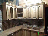Мебель для кухни "Викинг GL" шкаф-стол в угол (990мм) №6 (с полкой), фото 8