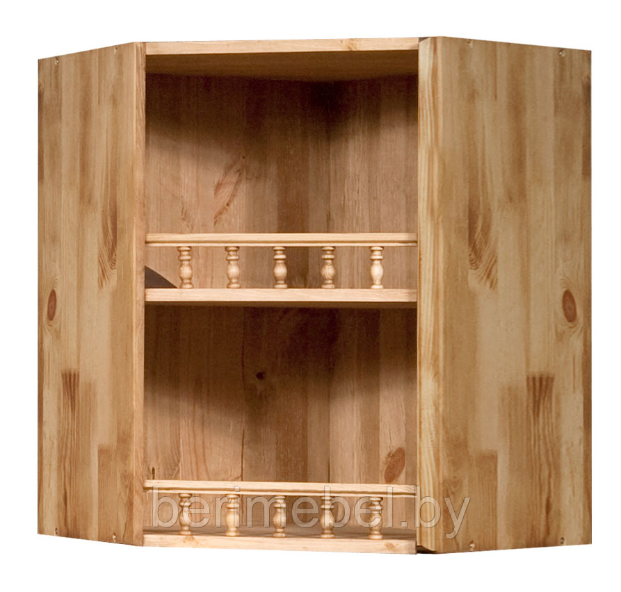 Мебель для кухни "Викинг GL" шкаф настенный угловой №11