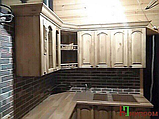 Мебель для кухни "Викинг GL" шкаф настенный угловой №11, фото 7