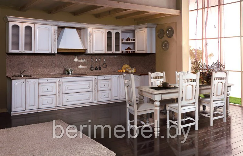 Мебель для кухни "Викинг GL" шкаф настенный угловой с дверью №11/1 - фото 5 - id-p208876119