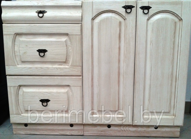 Мебель для кухни "Викинг GL" шкаф-стол (300мм) №14 (с полкой) - фото 3 - id-p208878546