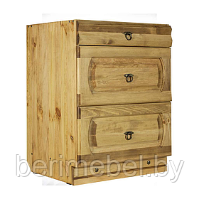 Мебель для кухни "Викинг GL" шкаф-стол (600мм) (с метабоксами) №16