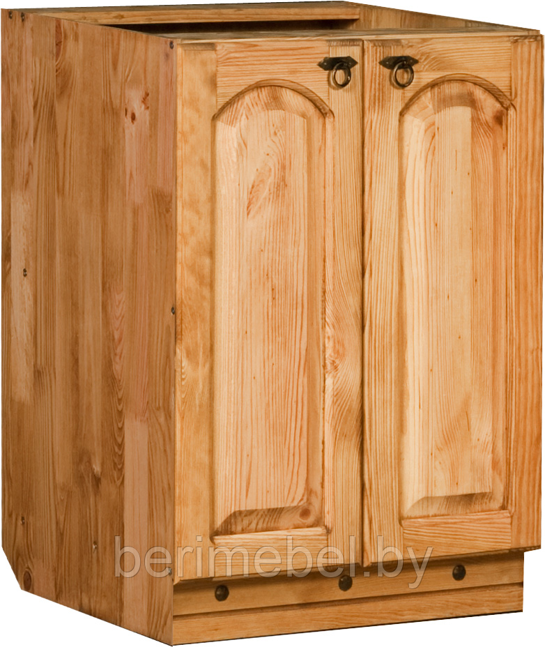 Мебель для кухни "Викинг GL" шкаф-стол (900мм) с 2-мя дверками №17 (с полкой)