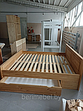 Ящик к кровати 140х200 бейц-масло Могилёвдрев, фото 3