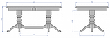 Стол обеденный "Зевс" раздвижной Мебель-Класс P-43 (дуб), фото 4