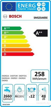 Посудомоечная машина Bosch SMS25AI05E, фото 2