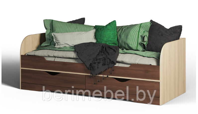 Кровать с ящиками "800 Атланта" КМК 0741.18 - фото 1 - id-p137021176