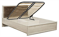 Кровать "Сохо" с подъемный механизмом 140 см 32.26-01 Олмеко
