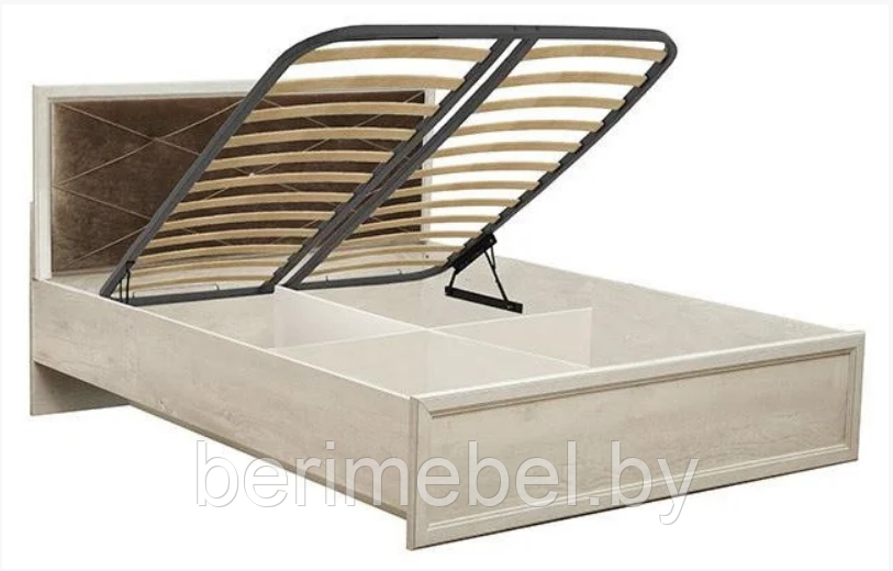 Кровать "Сохо" с подъемный механизмом 140 см 32.26-01 Олмеко - фото 1 - id-p137023295
