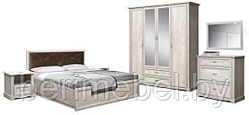 Комплект мебели для спальни Сохо (бетон пайн белый)