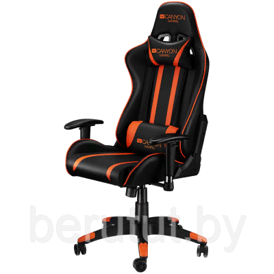 Кресло для геймеров Canyon Fobos CND-SGCH3 черно-оранжевое - фото 2 - id-p225567745