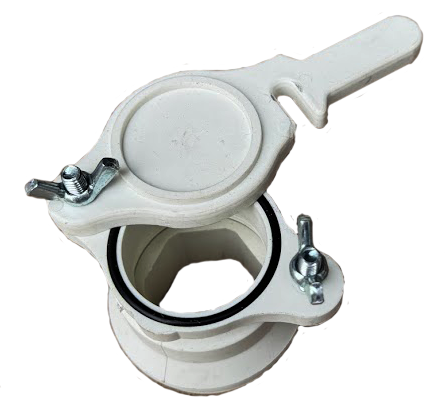 Пластиковый клапан (кран) для медогонки или отстойника - фото 2 - id-p225567805