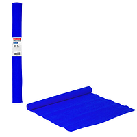 Бумага гофрированная/креповая, 32 г/м2, 50×250 см, синяя, в рулоне, BRAUBERG, 126535