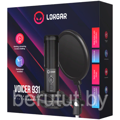 Проводной микрофон Lorgar Voicer 931 - фото 6 - id-p225569514