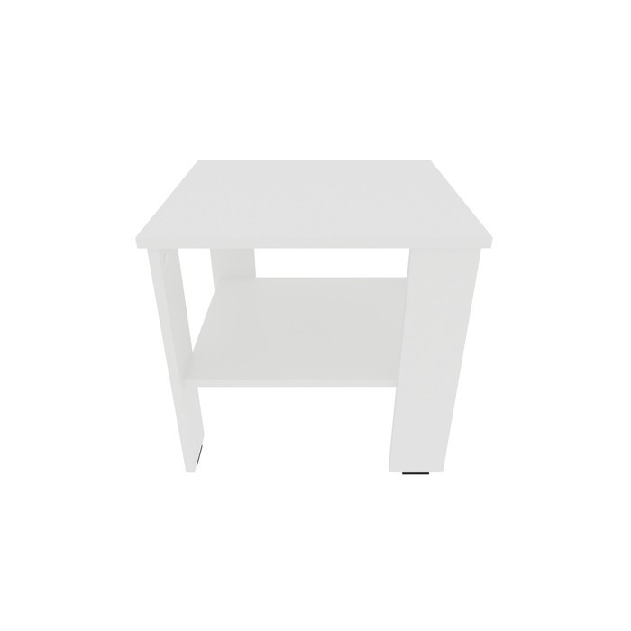 Стол журнальный, 500×450×473 мм, цвет белый шагрень - фото 1 - id-p225569822