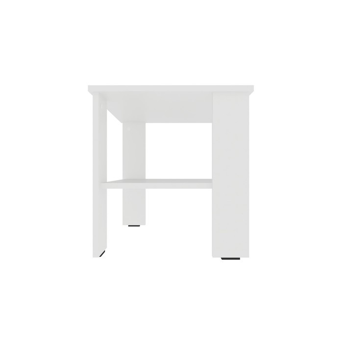 Стол журнальный, 500×450×473 мм, цвет белый шагрень - фото 4 - id-p225569822
