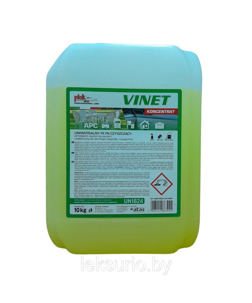 ATAS VINET средство для химчистки 10 кг - фото 1 - id-p106189614