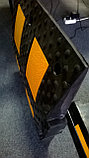 Лежачий полицейский ИДН-500, 500х500х58мм резиновый. Сотовая структура, фото 7