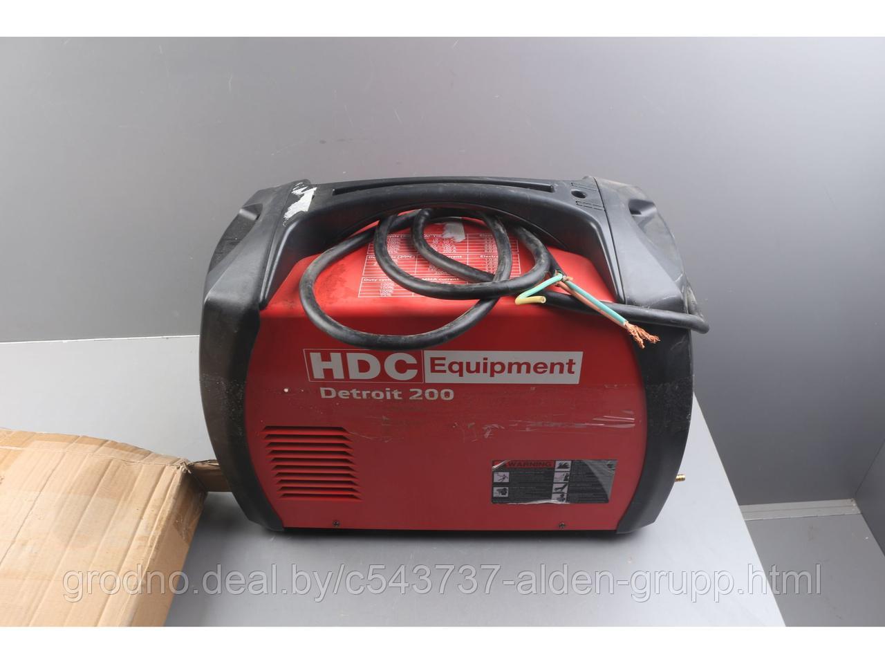 Инверторный аппарат аргонодуговой сварки HDC Detroit 200 (TIG AC/DC - MMA) уцененный (0770194944) (AC/DC; - фото 6 - id-p225582823