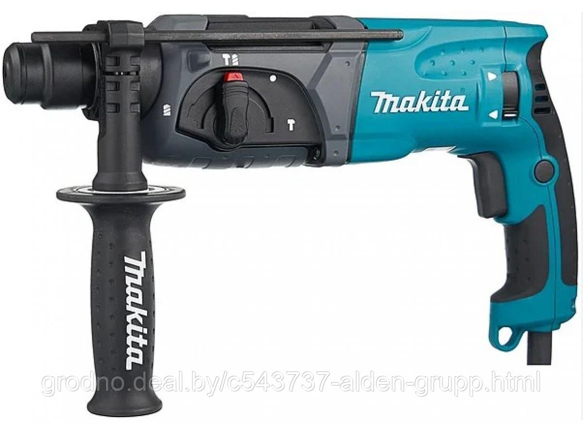 Перфоратор MAKITA HR 2470 в чем. + АКЦИЯ Рулетка 5.м. (780 Вт, 2.7 Дж, 3 реж., патрон SDS-plus, вес 2.4 кг + - фото 3 - id-p225579022