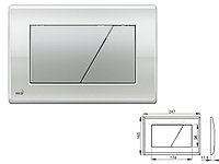 Кнопка управления для систем инсталляций (доска-глянцевая, копка матовая), Alcaplast (M173)