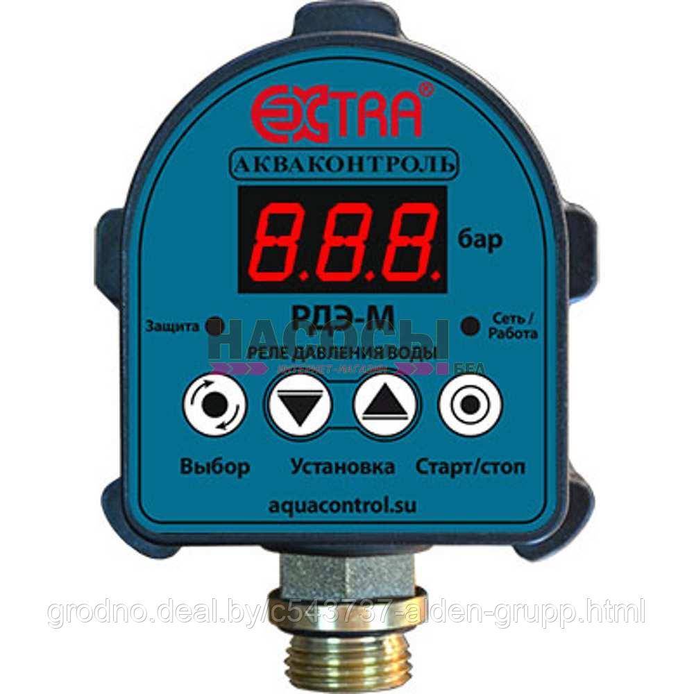 Реле давления Акваконтроль РДЭ-10М-1,5 c защитой от сухого хода G1/2 - фото 1 - id-p225576010