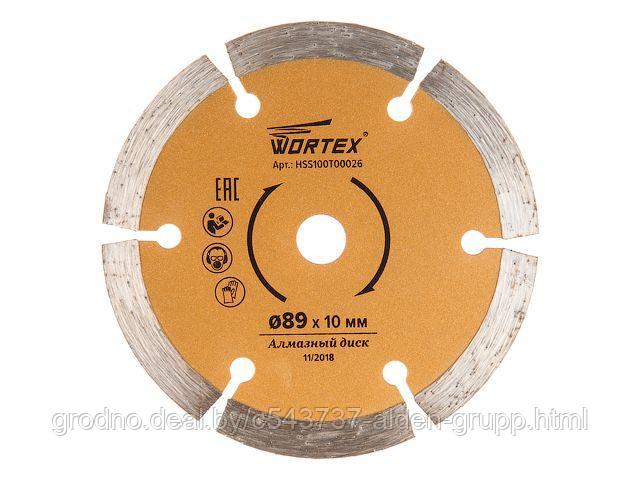 Диск пильный по керамике 89x10 мм HS S100 T WORTEX для HS 2865 (HSS100T00026) - фото 1 - id-p225585338