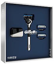 Gillette Подарочный набор мужской: Proglide Станок с 1 сменной кассетой + 2 кассеты + Магнитная подставка