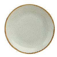 Тарелка мелкая без рима Porland GREY, 28 cm