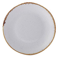 Тарелка мелкая без рима Porland GREY, 30 cm