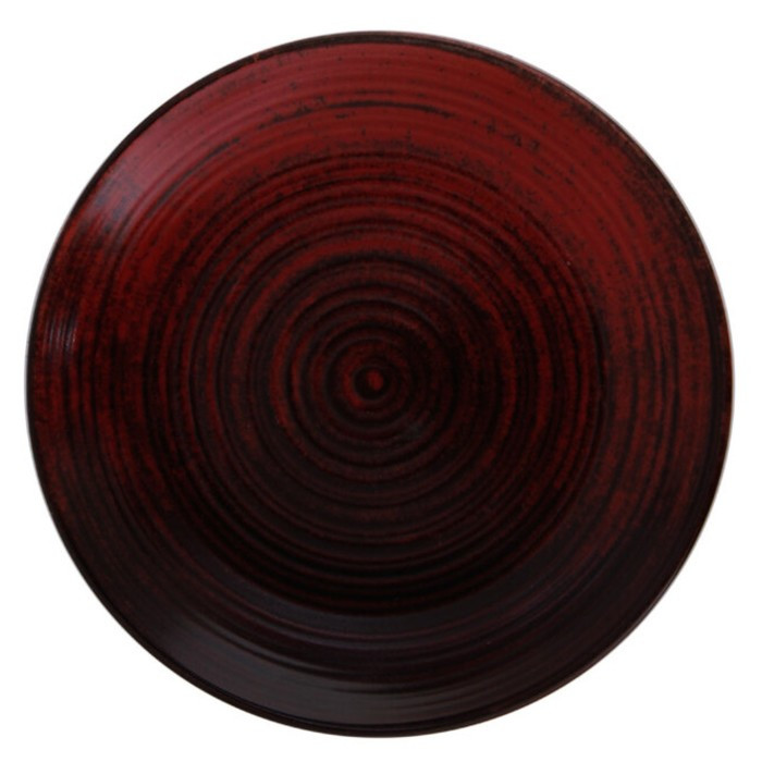 Тарелка мелкая Porland RED, 17 см, без борта - фото 1 - id-p225597737