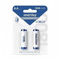 Аккумулятор NiMh Smartbuy AA/2BL 1800 mAh (24/240) (SBBR-2A02BL1800) (цена за 1шт)