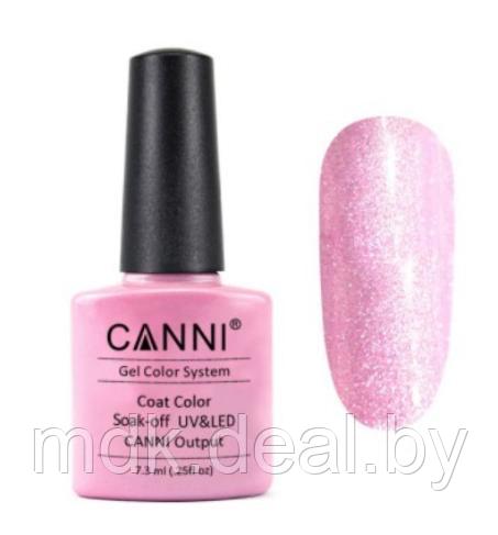 Гель-лак (шеллак) Canni №198 Light Pink Pearl 7.3ml - фото 1 - id-p90948534