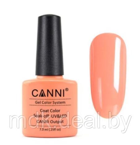 Гель-лак (шеллак) Canni №249 Light Orange 7.3ml (с)