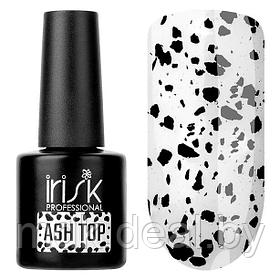 Топ декоративный без липкого слоя Ash Top Irisk, 10мл (01 Black) (Топ перепелиное яйцо)