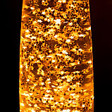Светильник "Золотая ракета" лава, блёстки, Е14 h=35см RISALUX, фото 4