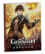 Ежедневник недатированный Genshin Impact (с наклейками)