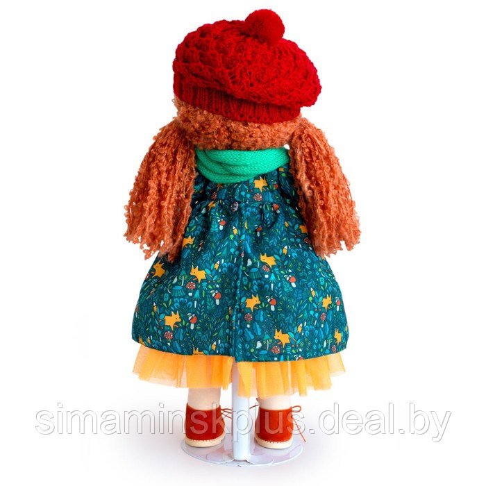 Мягкая кукла «Ива в шапочке и шарфе», 38 см - фото 3 - id-p225600644