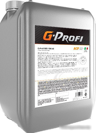 Моторное масло G-Energy G-Profi MSI 10W-40 20л - фото 1 - id-p225600673
