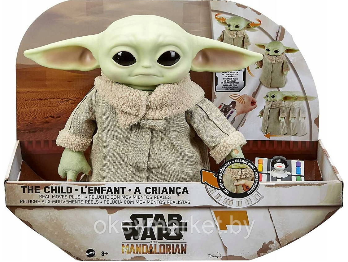Игрушка радиоуправляемая Mattel Star Wars Малыш Йода Грогу- Mattel GWD87