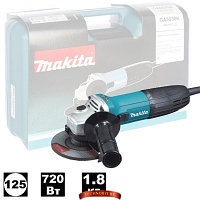 Угловая шлифовальная машина Makita GA5030K (125 мм, 720 Вт, кейс)