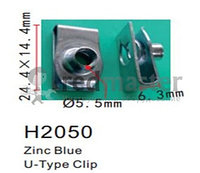 Клипса для крепления внутренней обшивки а/м GM металлическая (100шт/уп.) Forsage клипса H2050( GM )