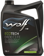 Моторное масло WOLF EcoTech 0W30 C3 FE / 16105/5