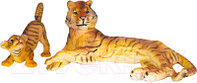 Набор фигурок коллекционных Masai Mara Мир диких животных. Семья тигров / MM211-124