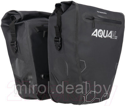 Сумка велосипедная Oxford Aqua V 32 Double Pannier Bag OL944 - фото 2 - id-p225622528