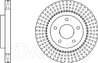 Тормозной диск Bosch 0986479T99