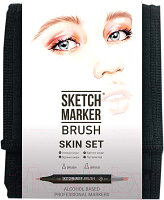 Набор маркеров Sketchmarker Brush Skin Set / SMB-12SKIN