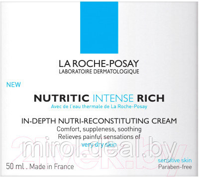 Крем для лица La Roche-Posay Nutritic Intense Riche для сухой кожи - фото 4 - id-p225632202